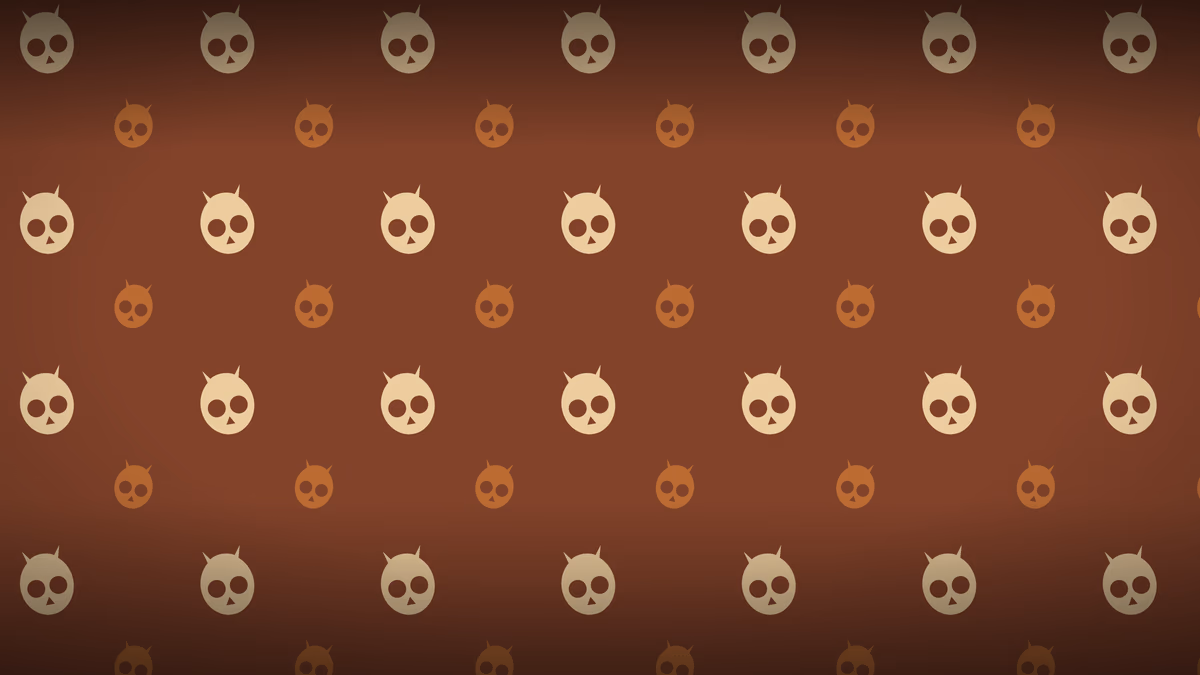 Night Owls wallpaper: Cream and amber owls on deep rust. Retro palette, not supermarket orange.