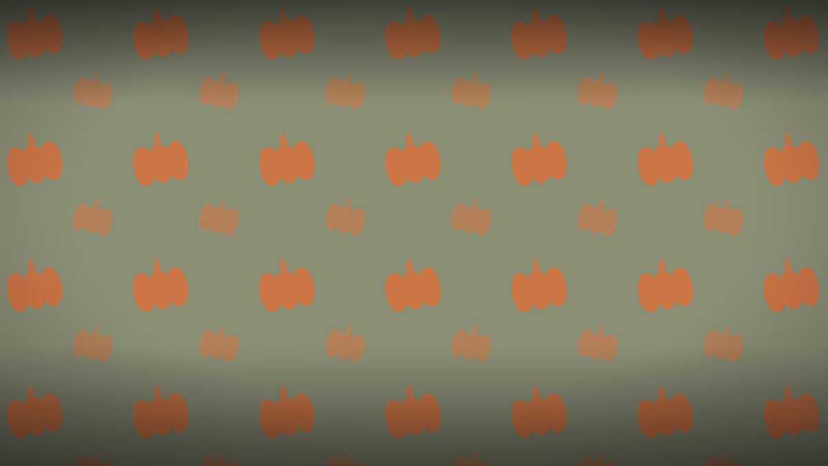 Pumpkin Patch wallpaper: Muted terracotta pumpkins on sage. Autumn without the neon orange.