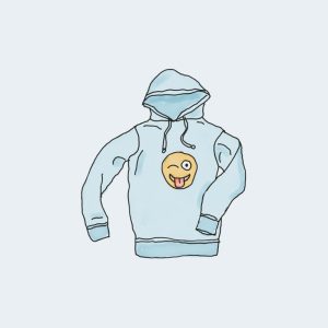 Hoodie with logo 2
